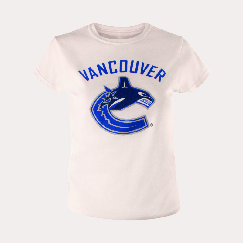 Vancouver Canucks Women&#39;s Basic Primary Orca Tee