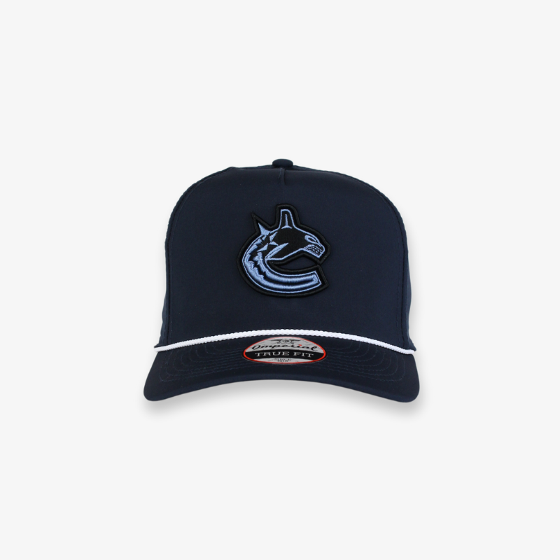 Vancouver Canucks Imperial Orca Navy Snapback Hat