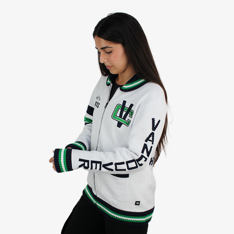 Vancouver Canucks Wild Collective Skate White Sweater