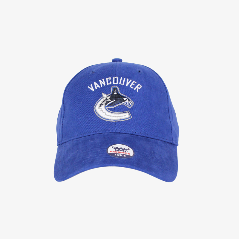 Vancouver Canucks Blue Youth Orca Hat