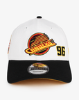 Vancouver Canucks New Era Kuzmenko White Skate Hat