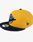 Vancouver Canucks Blue/Yellow 5950 Skate Fitted Hat