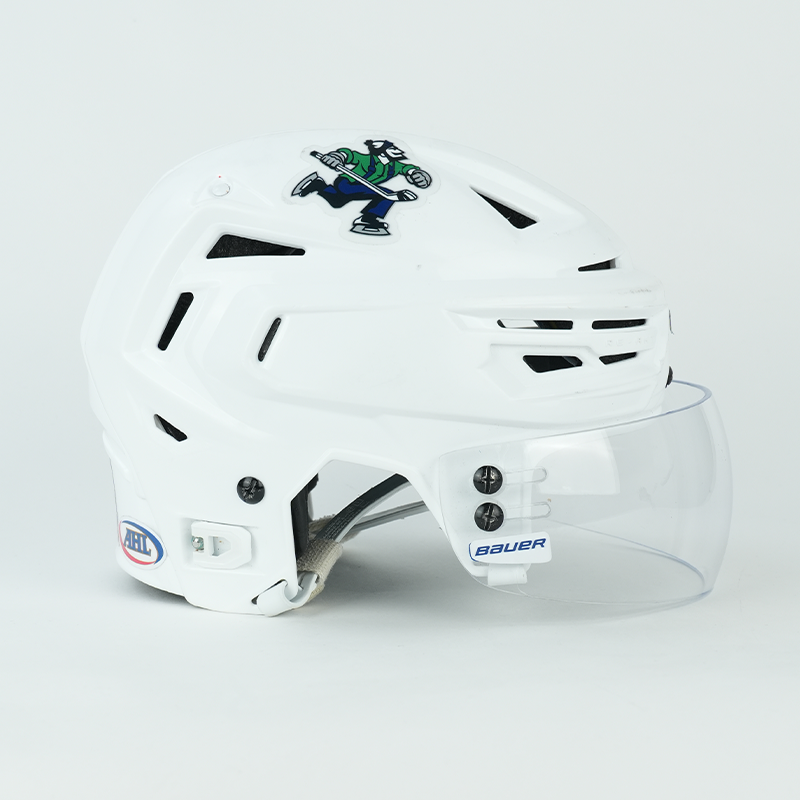 Aatu Raty Bauer RE-AKT 150 Calder Cup Playoffs Game Worn Helmet