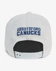 Abbotsford Canucks New Era 940 White Johnny Hat