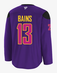 Vancouver Canucks Signed Bains Diwali Night 2026 Jersey