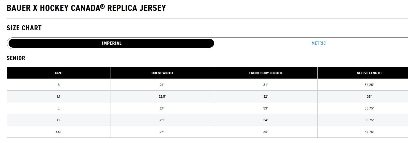 Bauer x Hockey Canada White Jersey