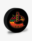 Vancouver Canucks Black Excellence Puck