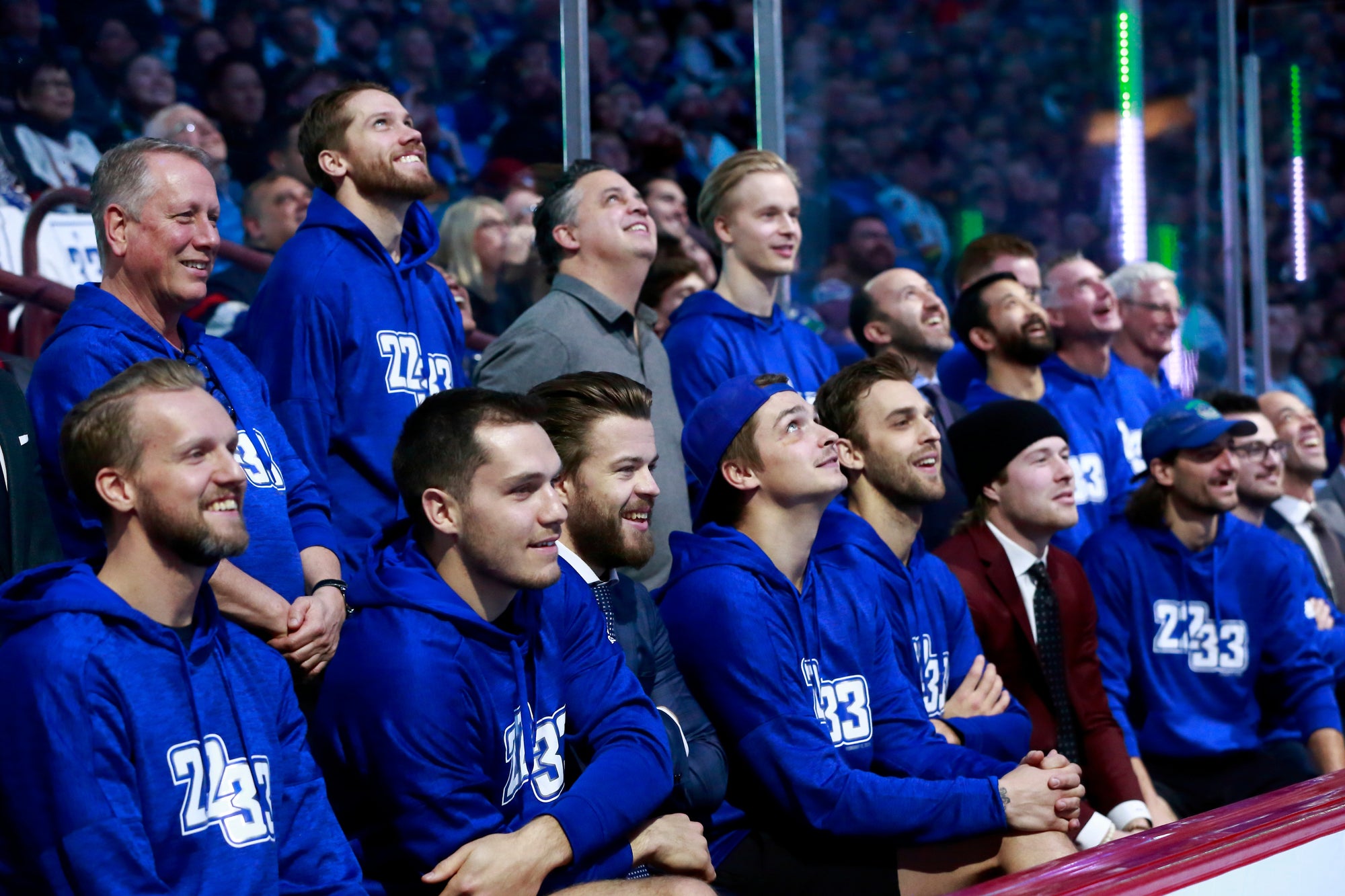 Sedins Jersey Retirement Night Adidas Hoodie - New