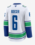 Vancouver Canucks Fanatics Premium Name & Number Away Jersey