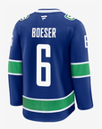 Vancouver Canucks Fanatics Premium Name & Number Home Jersey