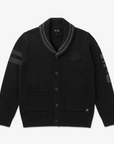 Vancouver Canucks Signature Collection Black Skate Cardigan