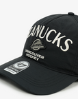 Vancouver Canucks '47 Brand Modernia Hitch Black Skate Hat
