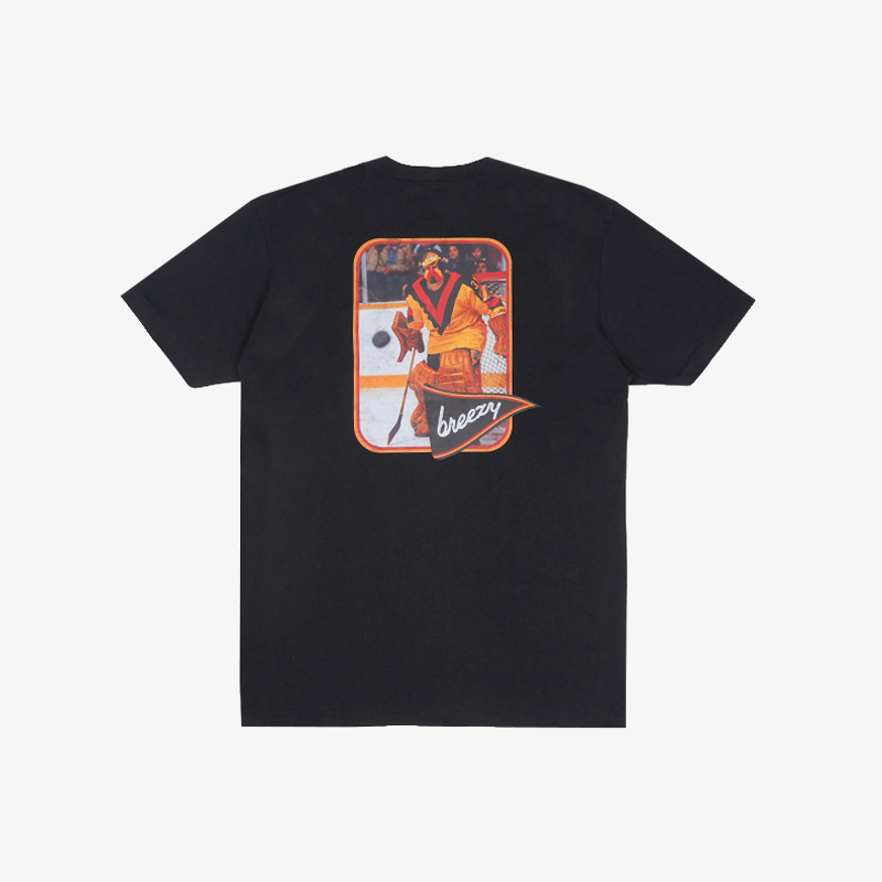 Vancouver Canucks Breezy Black Skate Vintage Tee