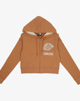 Vancouver Canucks New Era Ladies Bronze Skate Zip Up Jacket