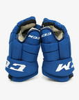 Used CCM Ultra Tacks Boeser Blue Gloves - 14"