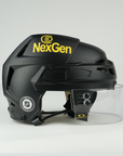 CCM V08 Used Matte Black Helmet