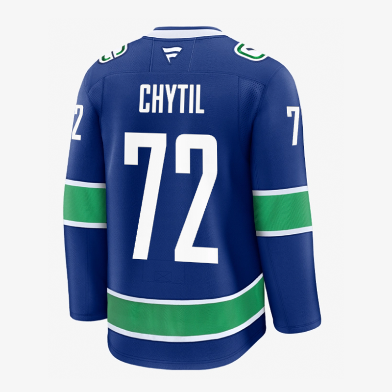 Vancouver Canucks Fanatics Premium Name &amp; Number Home Jersey