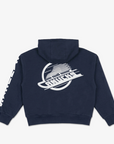 Vancouver Canucks Signature Collection Womens Cropped Zip Hoodie