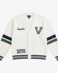 Vancouver Canucks Signature Collection Women's Heritage Cropped Cardigan