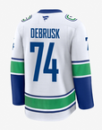 Vancouver Canucks Fanatics Premium Name & Number Away Jersey