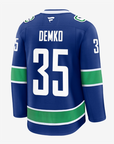 Vancouver Canucks Fanatics Premium Name & Number Home Jersey