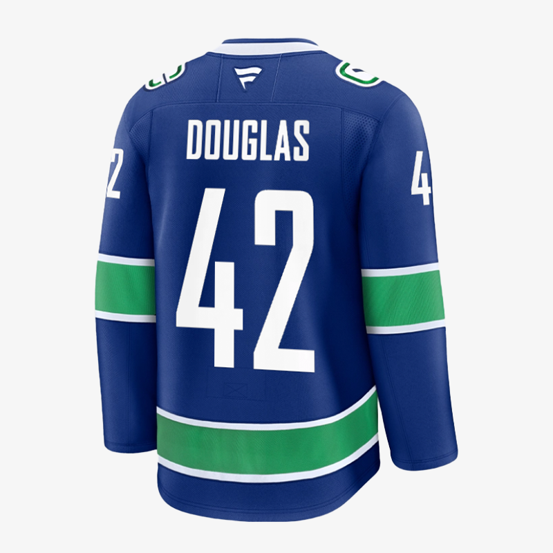 Vancouver Canucks Fanatics Premium Name &amp; Number Home Jersey