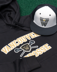 Vancouver Warriors Black Lacrosse Hoodie