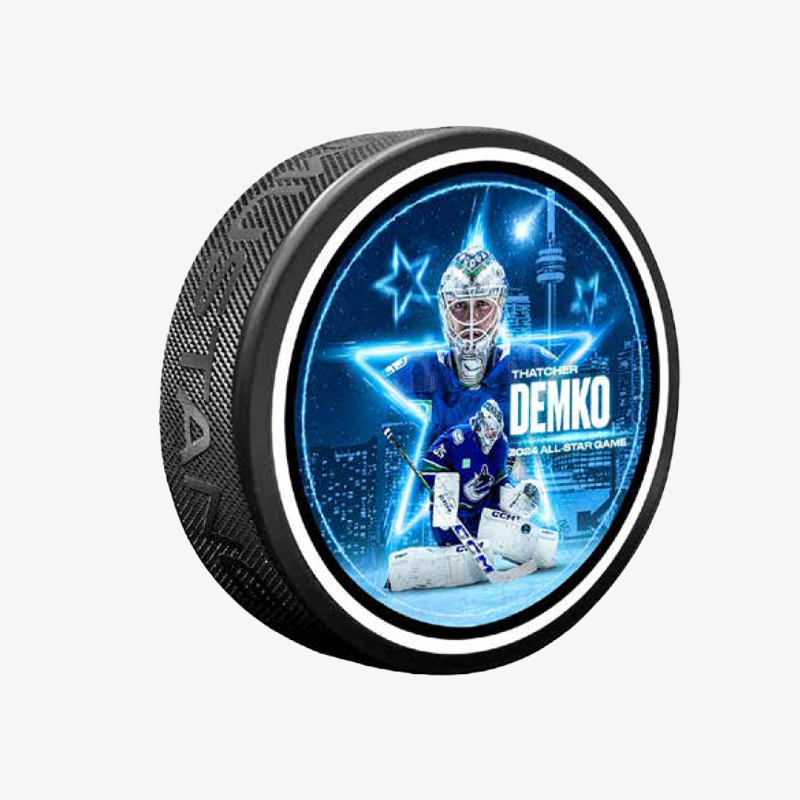 Vancouver Canucks 2024 All Star Demko Puck