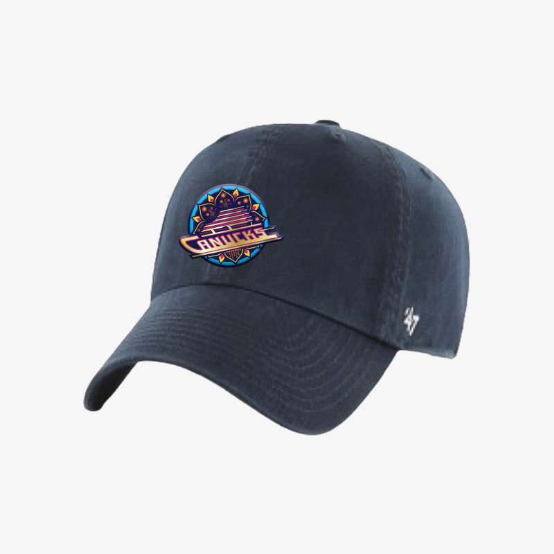 Vancouver Canucks 2026 Diwali '47 Navy Clean Up Skate Hat