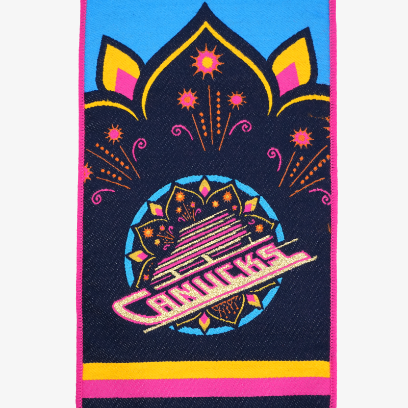 Vancouver Canucks 2026 Diwali Scarf