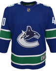 Vancouver Canucks Youth Custom Home Jersey