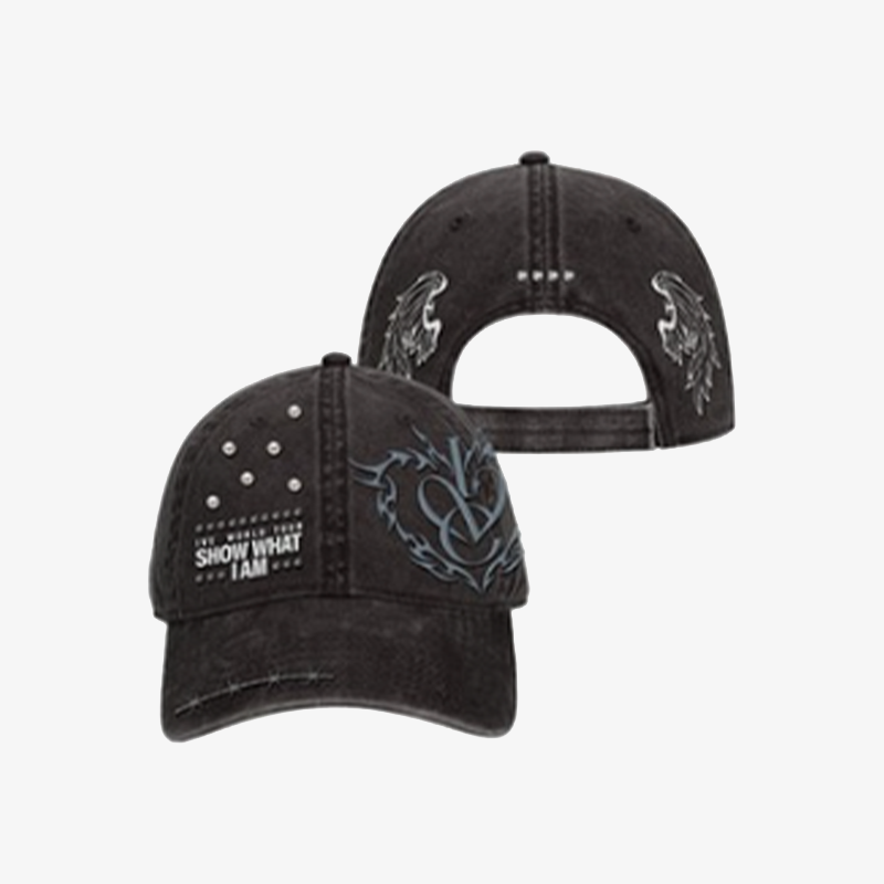 IVE Embellished Crest Hat