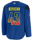 Vancouver Canucks Signed Hughes Filipino Heritage Night Jersey