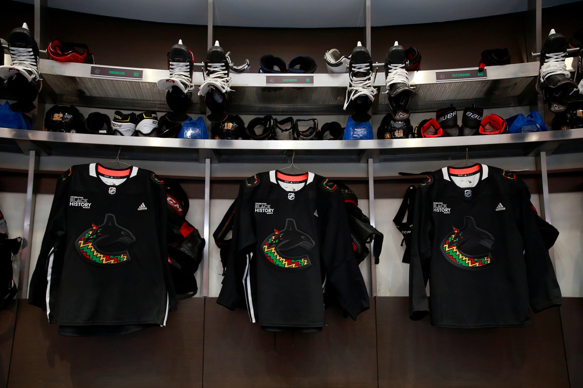 2021-2022 Black History Month Locker Room Name Plates