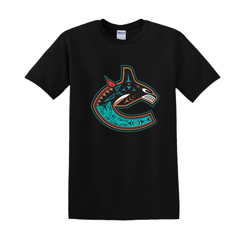 Vancouver Canucks First Nations Black T-shirt