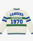 Vancouver Canucks Signature Collection Unisex Heritage Knit Sweater