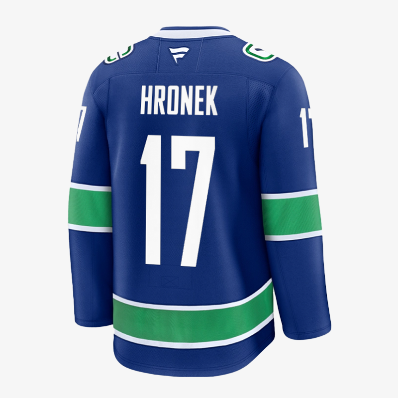 Vancouver Canucks Fanatics Authentic Pro Name &amp; Number Home Jersey