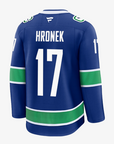Vancouver Canucks Fanatics Authentic Pro Name & Number Home Jersey
