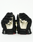 Quinn Hughes Bauer Vapor 2x Pro Used Black Gloves