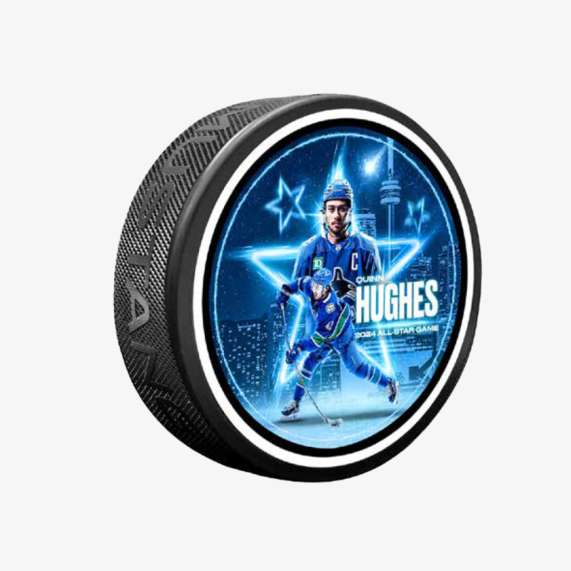 Vancouver Canucks 2024 All Star Hughes Puck