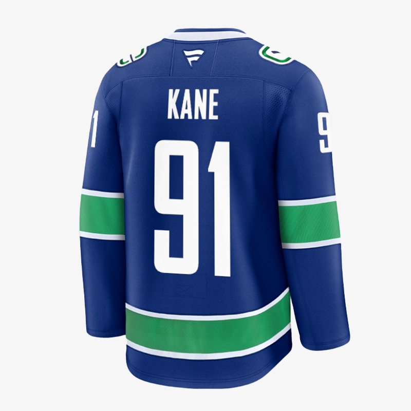 Vancouver Canucks Fanatics Premium Name &amp; Number Home Jersey