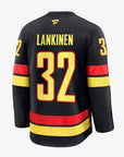 Vancouver Canucks Fanatics Authentic Pro Name & Number Black Skate Jersey