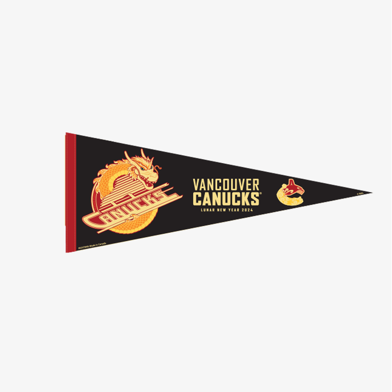 Vancouver Canucks Lunar New Year 2024 Pennant