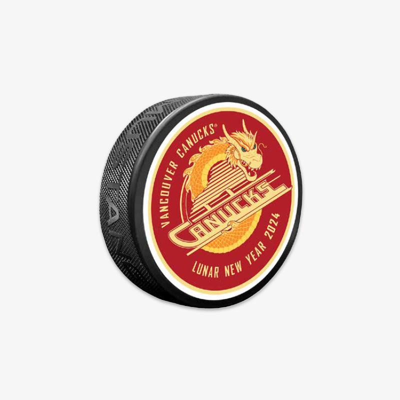 Vancouver Canucks Lunar New Year 2024 Puck