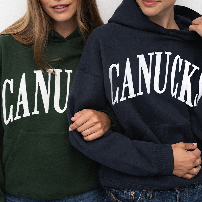 Vancouver Canucks x Line Change Women's Canucks Team Green Hoodie