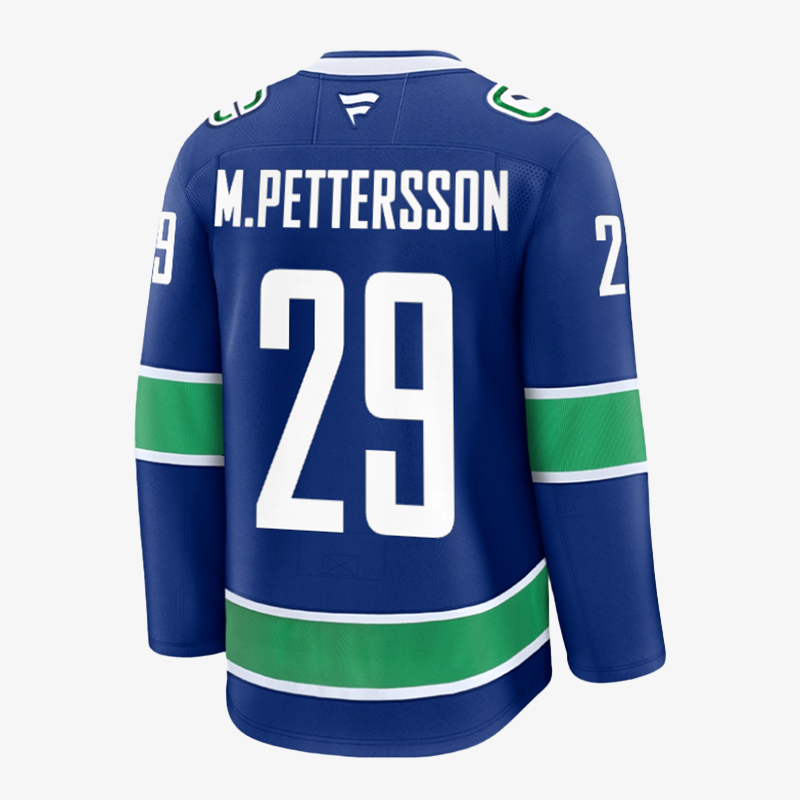 Vancouver Canucks Fanatics Premium Name &amp; Number Home Jersey