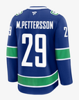 Vancouver Canucks Fanatics Premium Name & Number Home Jersey