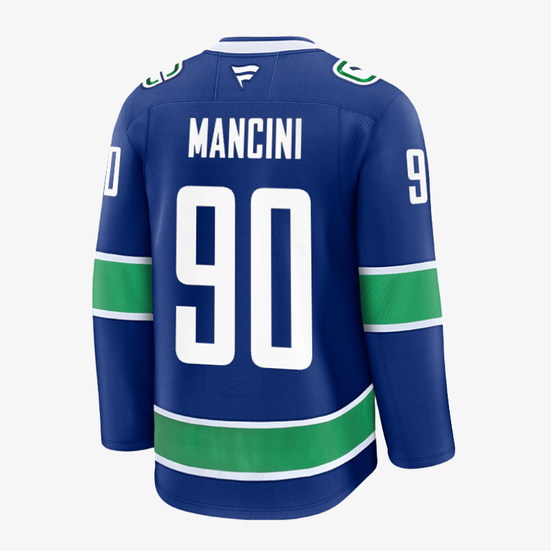 Vancouver Canucks Fanatics Authentic Pro Name &amp; Number Home Jersey