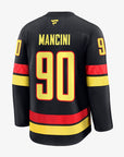 Vancouver Canucks Fanatics Authentic Pro Name & Number Black Skate Jersey