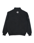 Vancouver Canucks x Malbon Collegiate Black Orca 1/4 Zip Sweatshirt